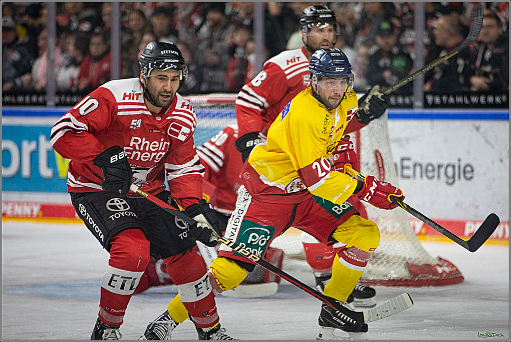 PENNY DEL; Koelner Haie- Duesseldorfer EG; Koeln, 16.12.2022